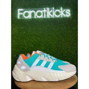 Adidas ZX 22 Boost Mens Size 12 Shoes Beige Mint Rush Athletic Sneakers GY6693